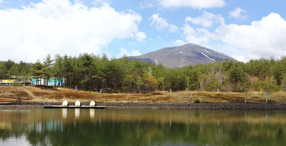 浅間山の景色